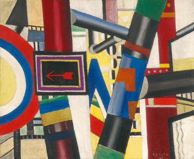 Fernand Léger, The Railway Crossing, 1919, The Art Institute of Chicago, Image: The Art Institute of Chicago/Art Resource, NY/Scala, Florence, Artwork: © ADAGP, Paris and DACS, London 2022